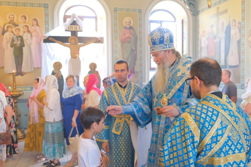 Вечернее богослужение накануне памяти преподобного Сергия Радонежского