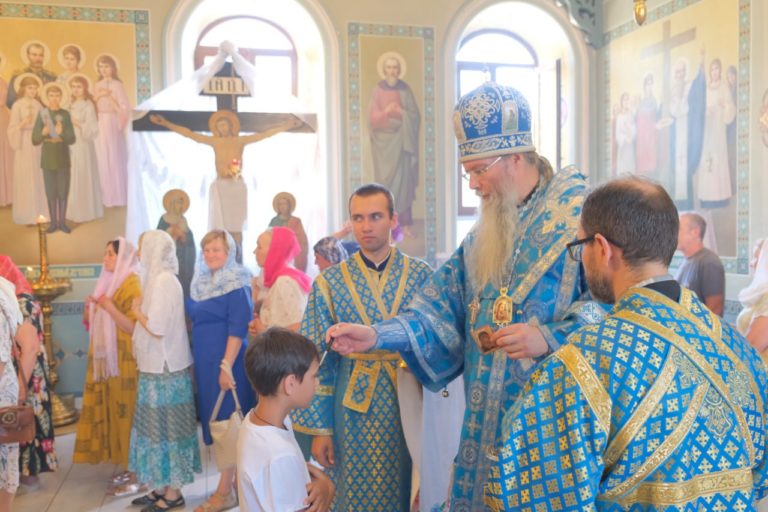 Вечернее богослужение накануне памяти преподобного Сергия Радонежского